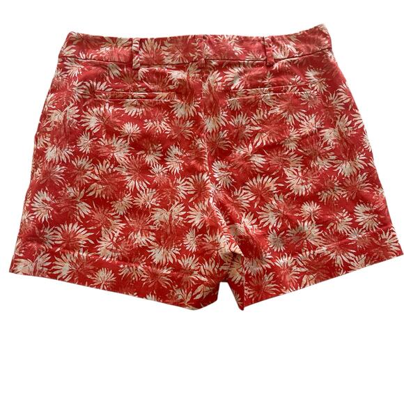 Micheal Kors Women's Sangria Floral Print Shorts Size:8 - Picture 2 of 5